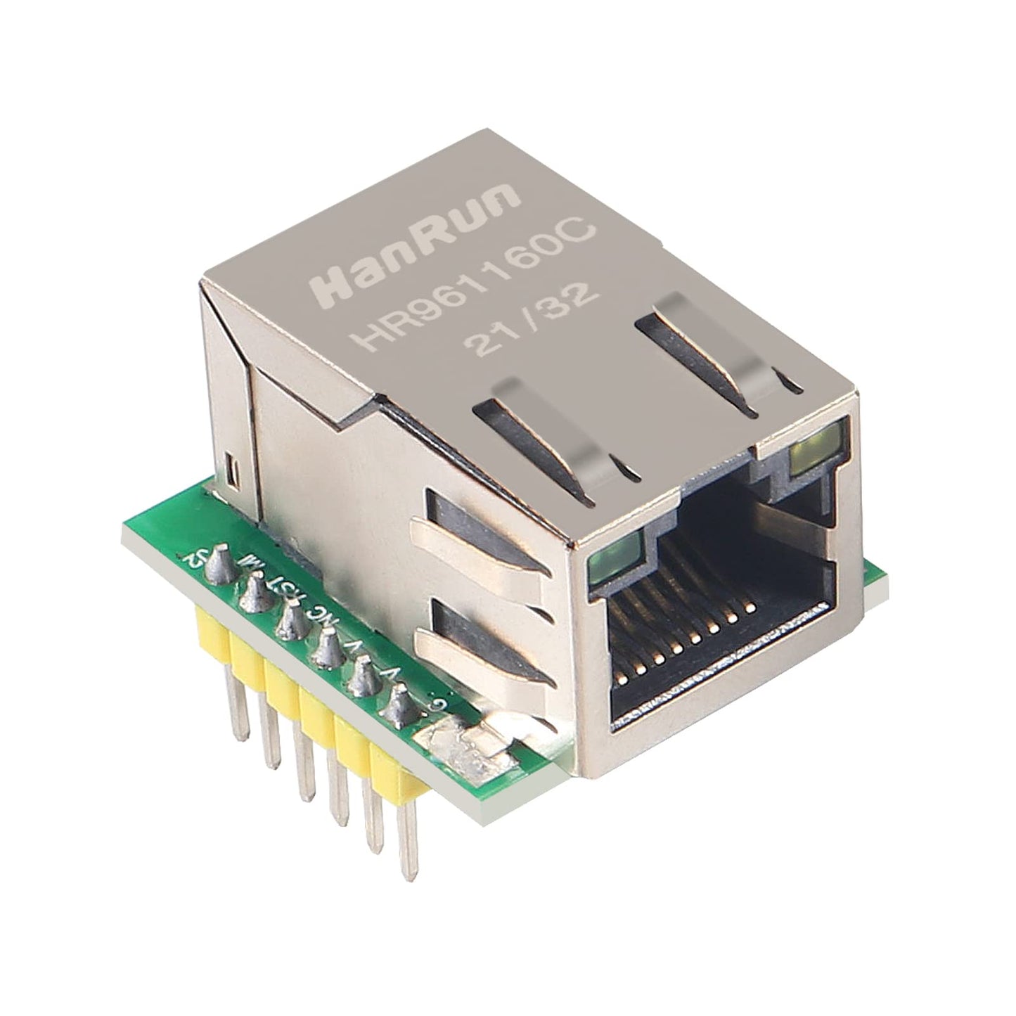 ACEIRMC W5500 SPI to LAN Ethernet Network Module TCP IP STM32 Interface 3.3V 5V for Arduino WIZ820io RC5 (5pcs)