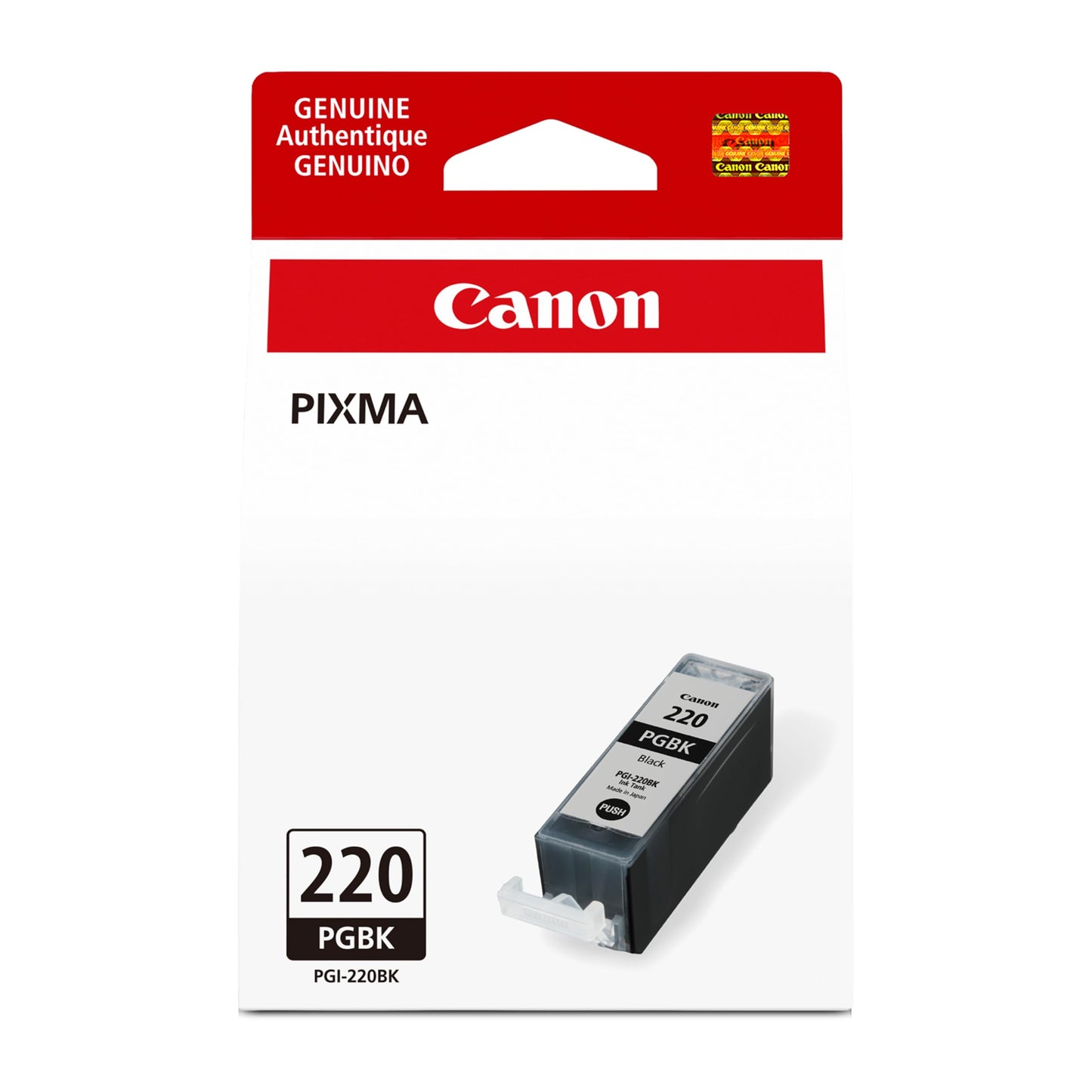 Canon PGI-220 Genuine Black Ink Tank, Compatible with MP980, MP560, MP620, MP640, MP990, MX860, MX870, iP4600, iP3600, and iP4700 Printers