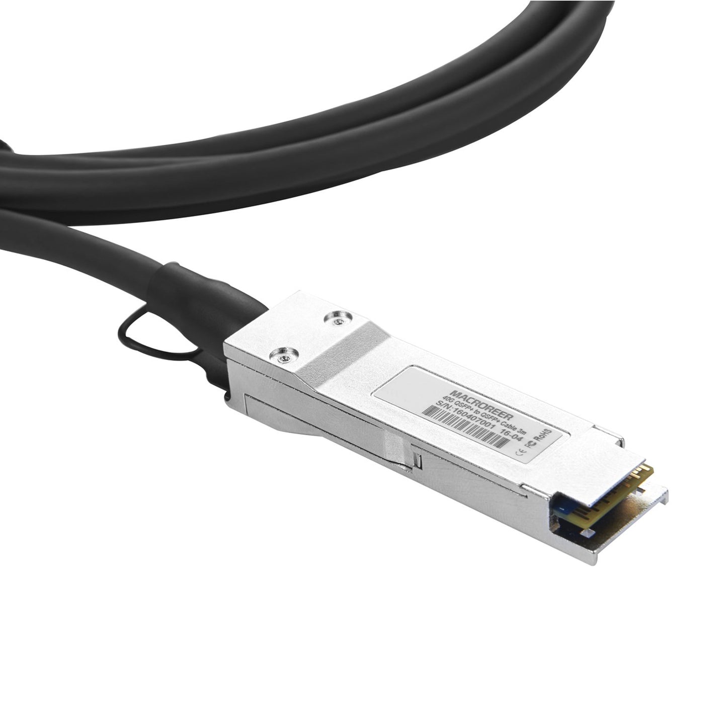40G QSFP+ DAC Cable- CR4 Passive Direct Attach Copper Twinax QSFP Cable Compatible with Ubiquiti UDC-1, 1-Meter (3.3ft)