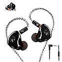 in-Ear Monitors in Ear Headphone Earbuds Wired Earphone Dual Drivers Headphone with MMCX Detachable Cables,Noise-Isolating Comfort Earbud…