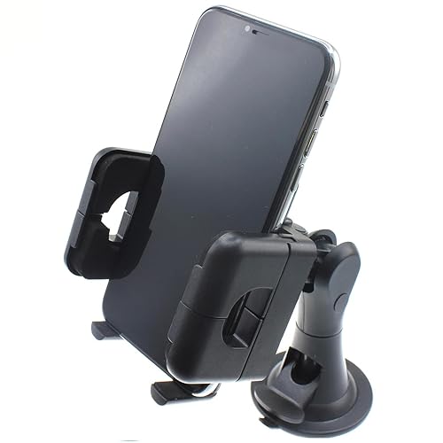 Selna Car Mount Dash Windshield Compatible with Samsung Galaxy A16/A15/A14/A13 5G, Holder Cradle Swivel Dock Suction