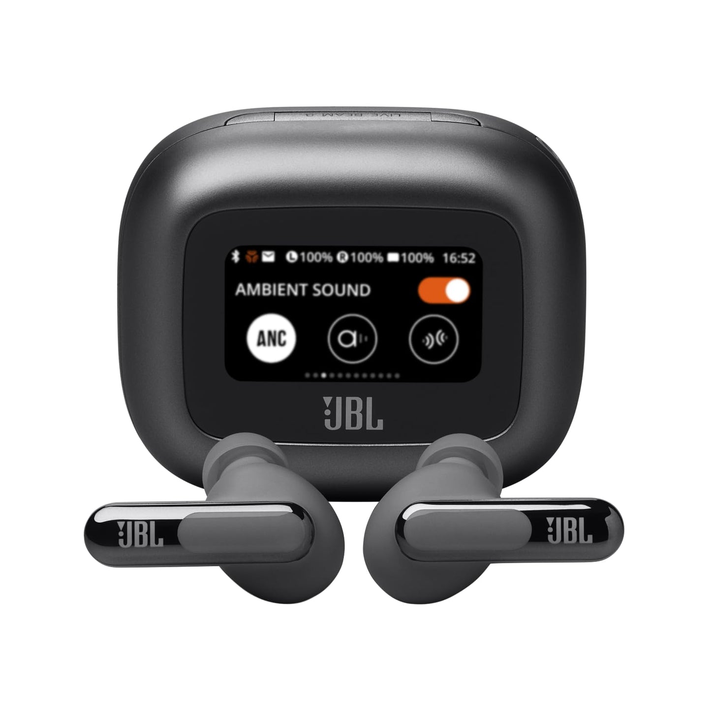 JBL Live Beam 3 - True Wireless Noise-Cancelling Stick-Closed Earbuds, 48Hrs Total Playback, Wireless Charging, 6 Mics for Perfect Calls, Multi-Point…