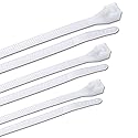 Gardner Bender 50098N Assorted Cable Ties, 4, 6, and 8 inch, 18 and 45 lb, Electrical Wire and Cord Management, Nylon Zip Tie, Reusable Container, 500