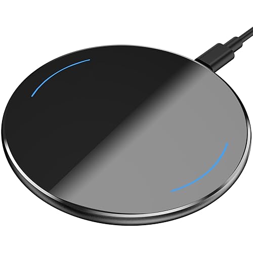 TOZO W1 New Anti-Slip Aircraft-Grade Aluminum Wireless Charger 15W Max Fast Wireless Charging Pad Compatible with iPhone 17/17 Pro/17 Pro