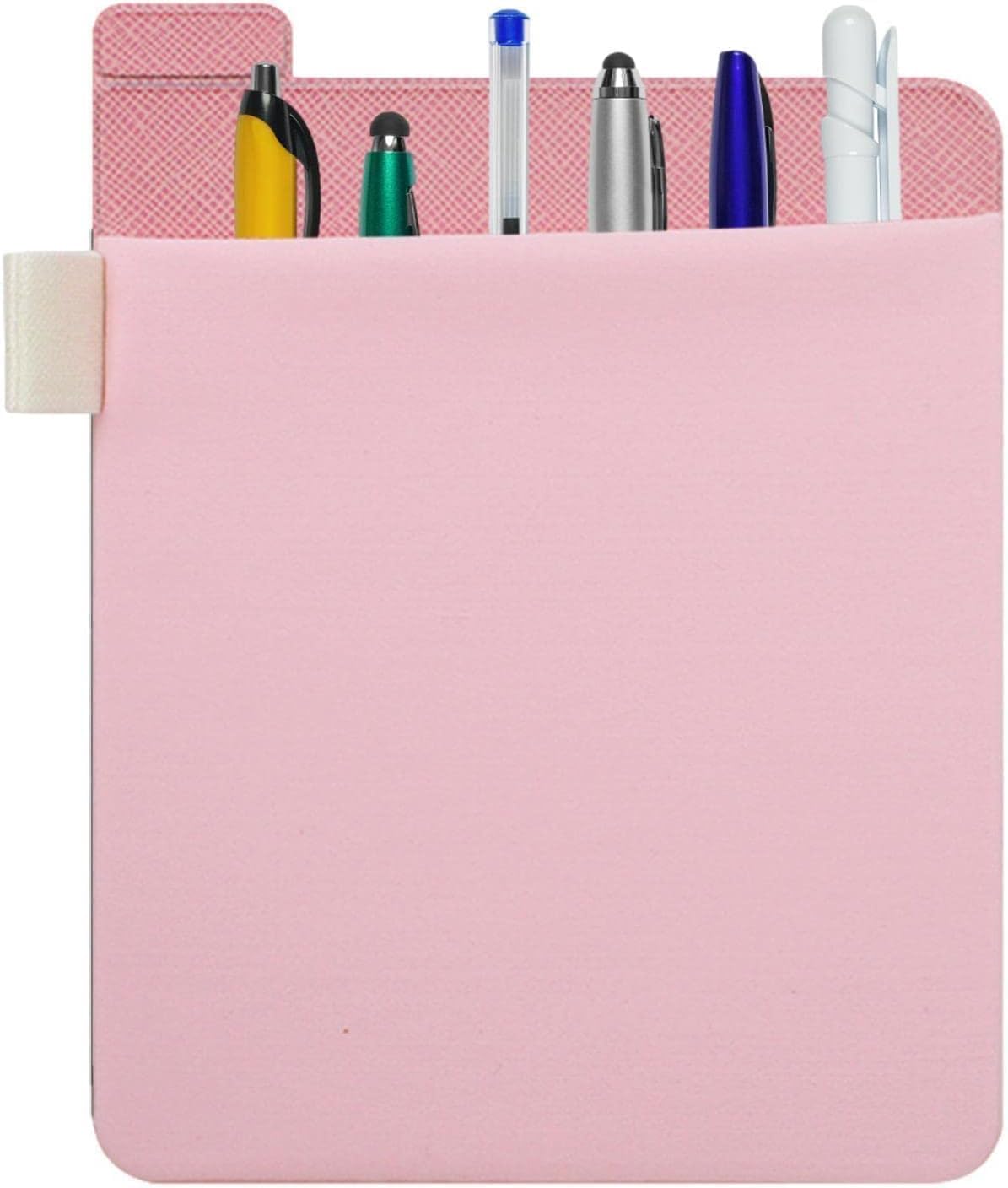 Pink External Hard Drive Holder - External Hard Drive Adhesive Carrying Case, Reusable Sleeve Storage Organizer Computer Bags and Cases for Battery