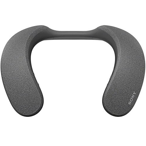 Sony SRS-NS7 Wireless Neckband Speaker with Bluetooth and Built-in Microphone (Renewed)