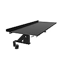 Stand Up Desk Store Clamp-On Adjustable Height Desk Shelf Monitor Stand (30")