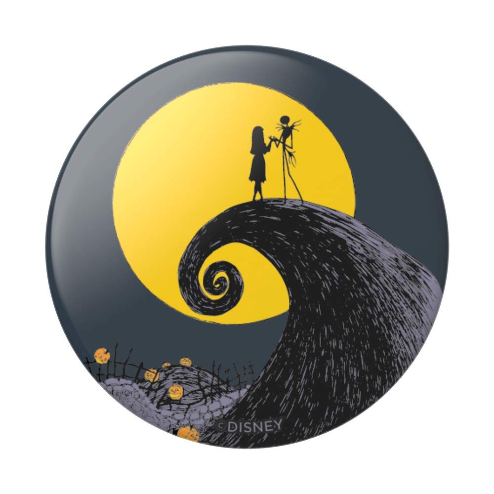 PopSockets Adhesive Phone Grip, Holder, Phone Stand, Nightmare Before Christmas - Nightmare Icon (Gloss)