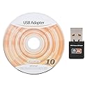 Band 802.11AC Card + CD, USB Internet Adapter Built-in PCB Antenna 100m / 109.4yd Desktop PC Connecter - 2.4G (150 Mbps) / 5G (433 Mbps)