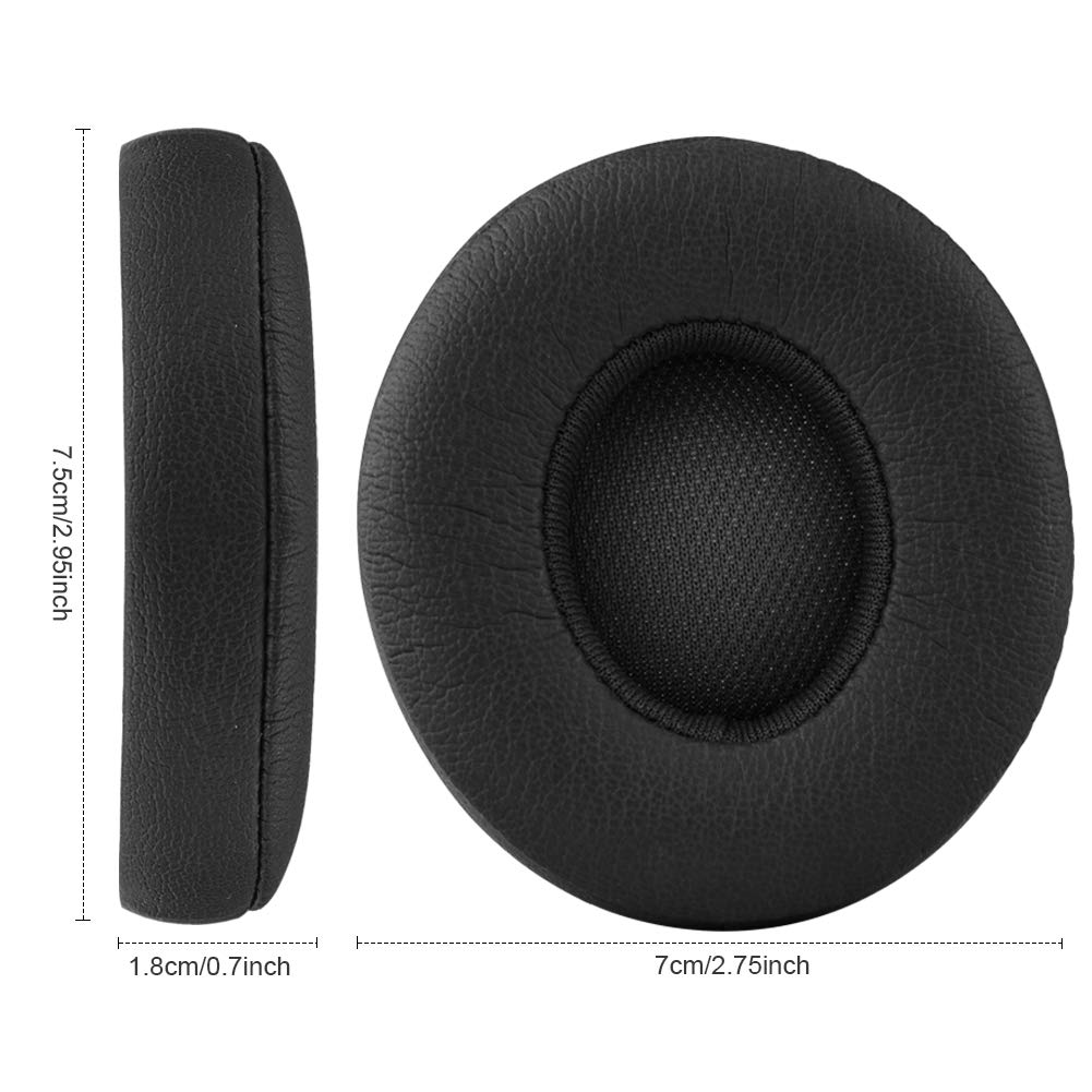 Esen Solo 3 Earpad Replacement Solo 2 Ear Pads Cushion Accessories Compatible with Beats by Dre Solo3/Solo2 Wireless A1796/B0534 Headphones, Made