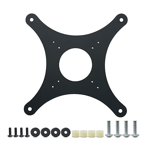 43" M7 Mount Adapter Compatible with Samsung 43" M7? M70F?, Odyssey Neo G7 Series 4K Monitor (Fits 2023 LS43FM702UNXZA, S43CG702NN,) (Black)