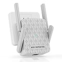 WiFi Extender Signal Booster, Internet Wireless Repeater for Home Coverage up to 10000sq.ft and 35 Devices, 1200Mbps WiFi Booster with Ethernet Port