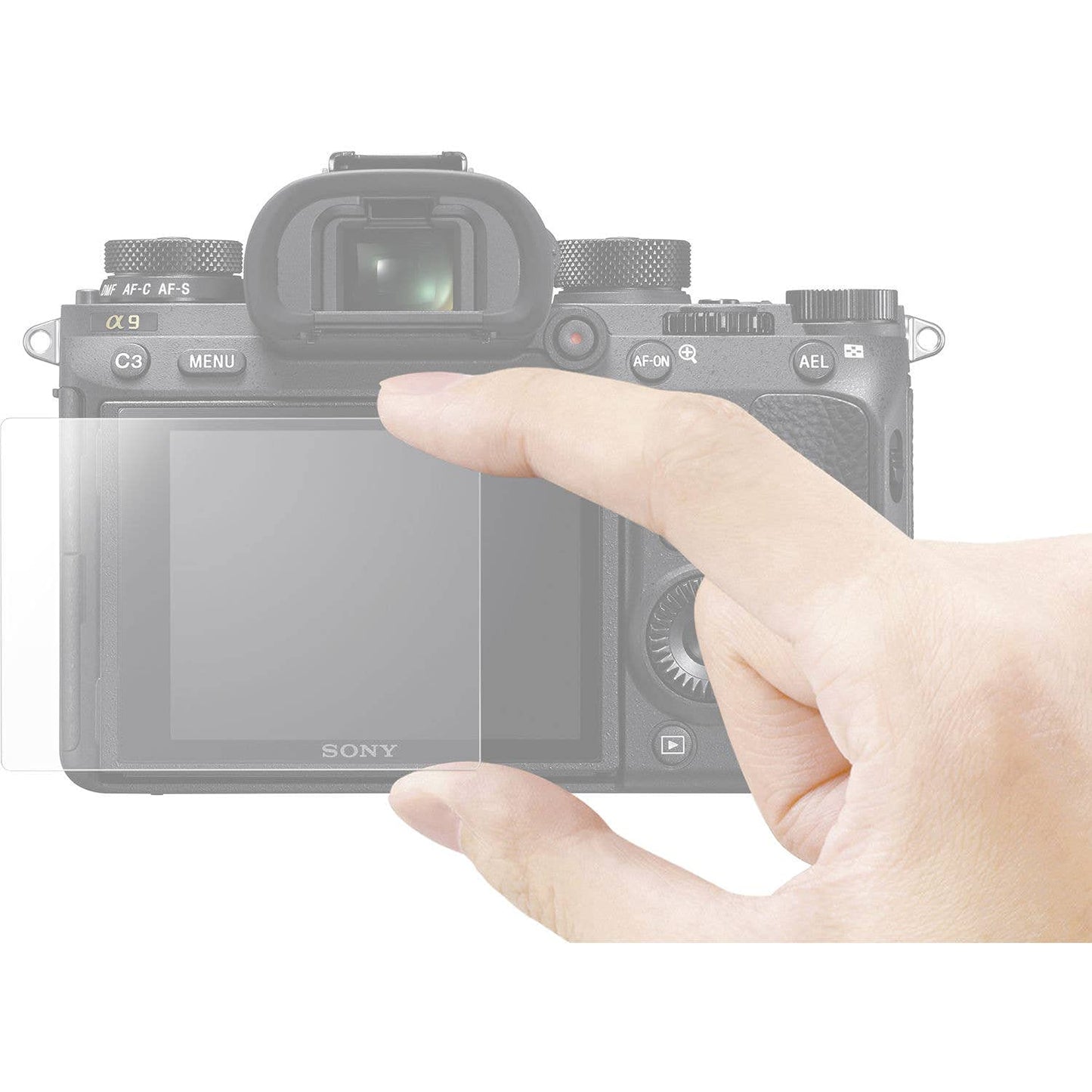 Sony PCK-LG1 Screen Protector Glass Sheet for Alpha A7 II III, A7S II, A7R II III, A9, DSC-RX1, RX1R II, RX10 II III IV, RX100 II III IV V VA VI