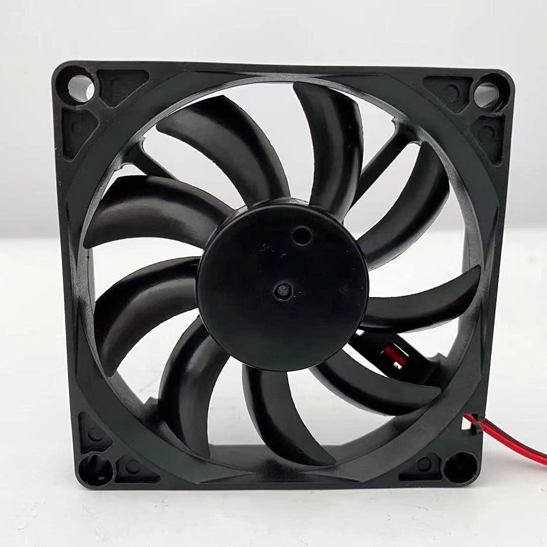 F-8015H12BII COFAN 12V 80mm Fan, 12V 0.35A 8015 Chassis and Large air Volume Fan