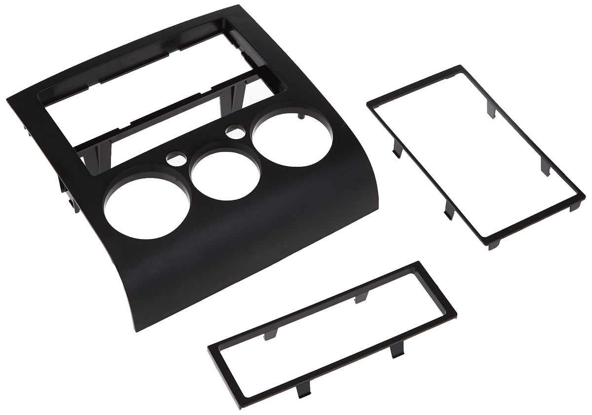 Metra Electronics 99-7012 Single or Double DIN Installation Kit for 2004-2007 Mitsubishi Galant with Automatic Climate Control, Black