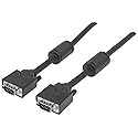 Manhattan SVGA Cable HD15 Male to Male with core 33-Feet/10m (317696)