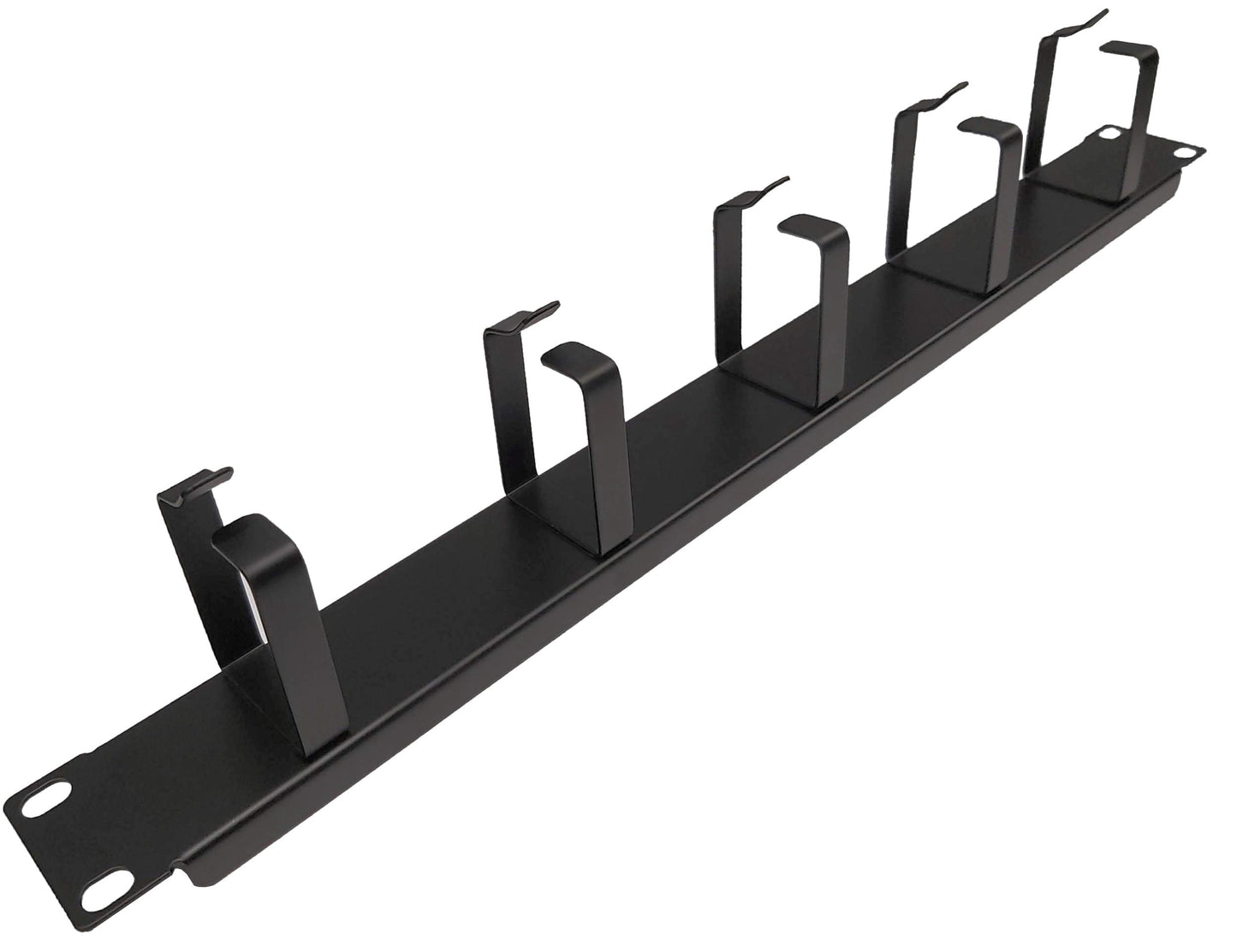 Electriduct 1U D-Ring Cable Manager - Route Cable Bundles - Wire Management System