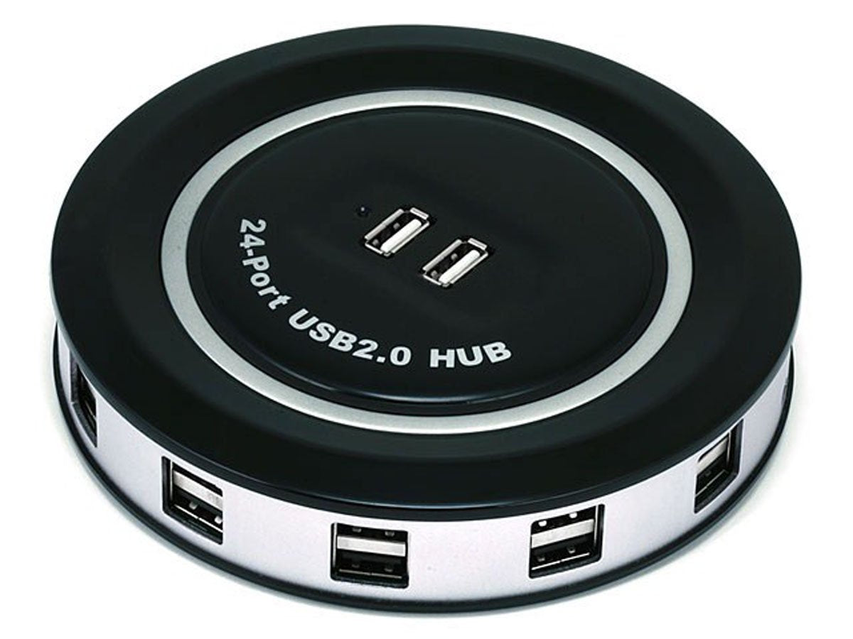 Monoprice 24-Port USB 2.0 HUB with AC Adapter (106436)