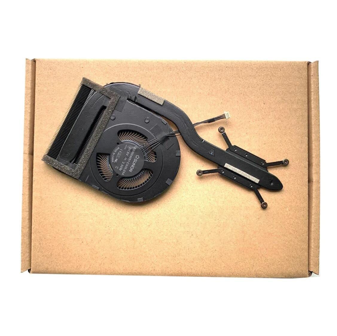 Fleshy Leaf CPU Cooling Fan Heatsink UMA Replacement for Lenovo ThinkPad T490S T495S T14S Series 5H40Z26567 01AY995 01AY994 (Integrated Graphics)