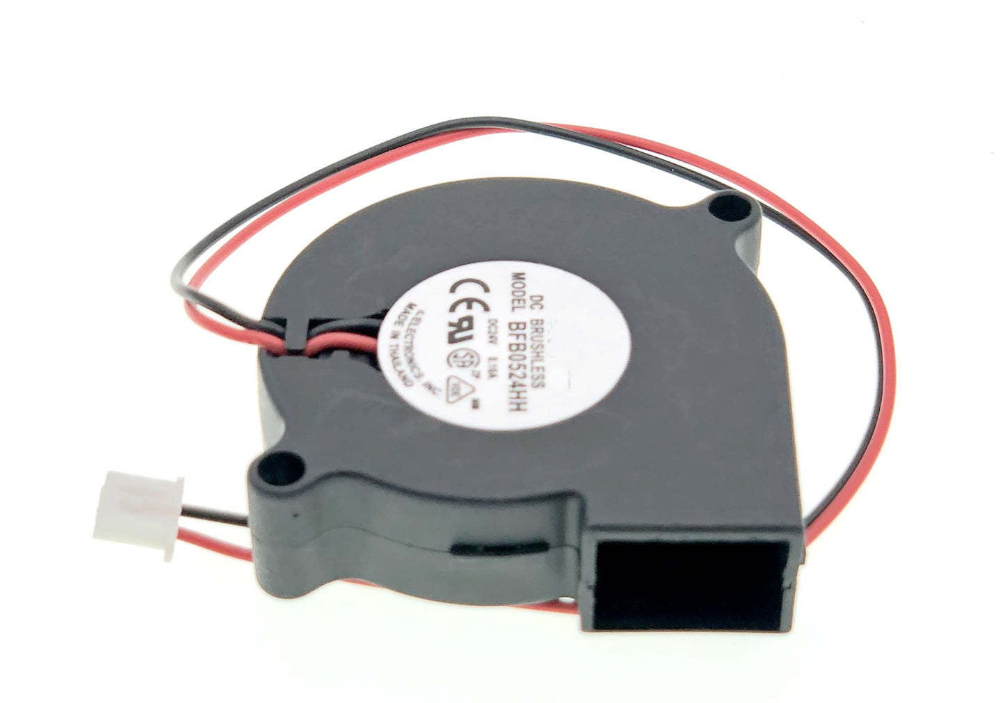 For BFB0524HH DC Brushless Blower Turbo fan, 5015 5CM DC 24V 0.16A 2-Wire Small Turbo Blower Fan Size: 50x50x15m 6500 RPM.