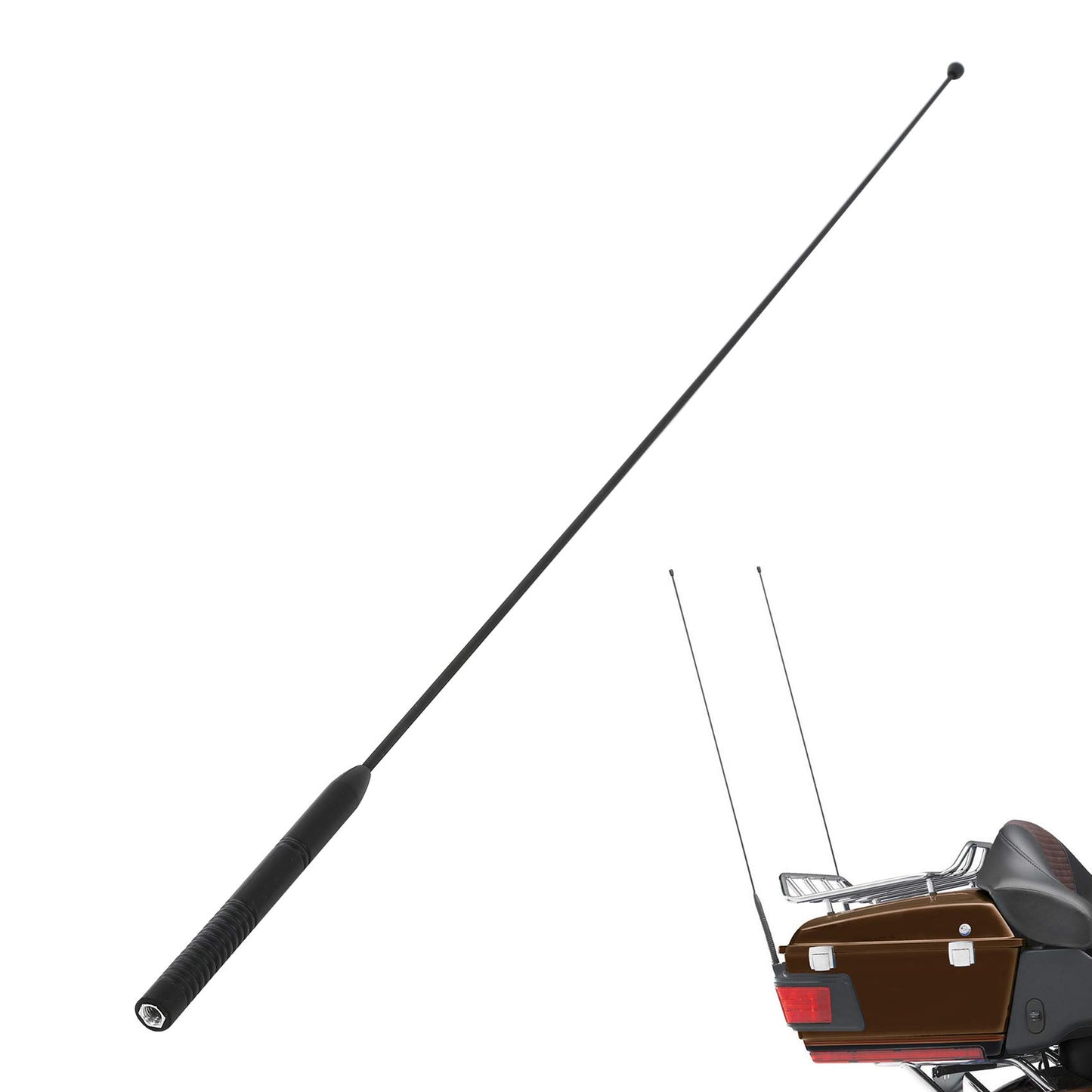 Green-L AM/FM Antenna Fit for Harley 1986-2024 Touring Street Road Electra Glide Trunk