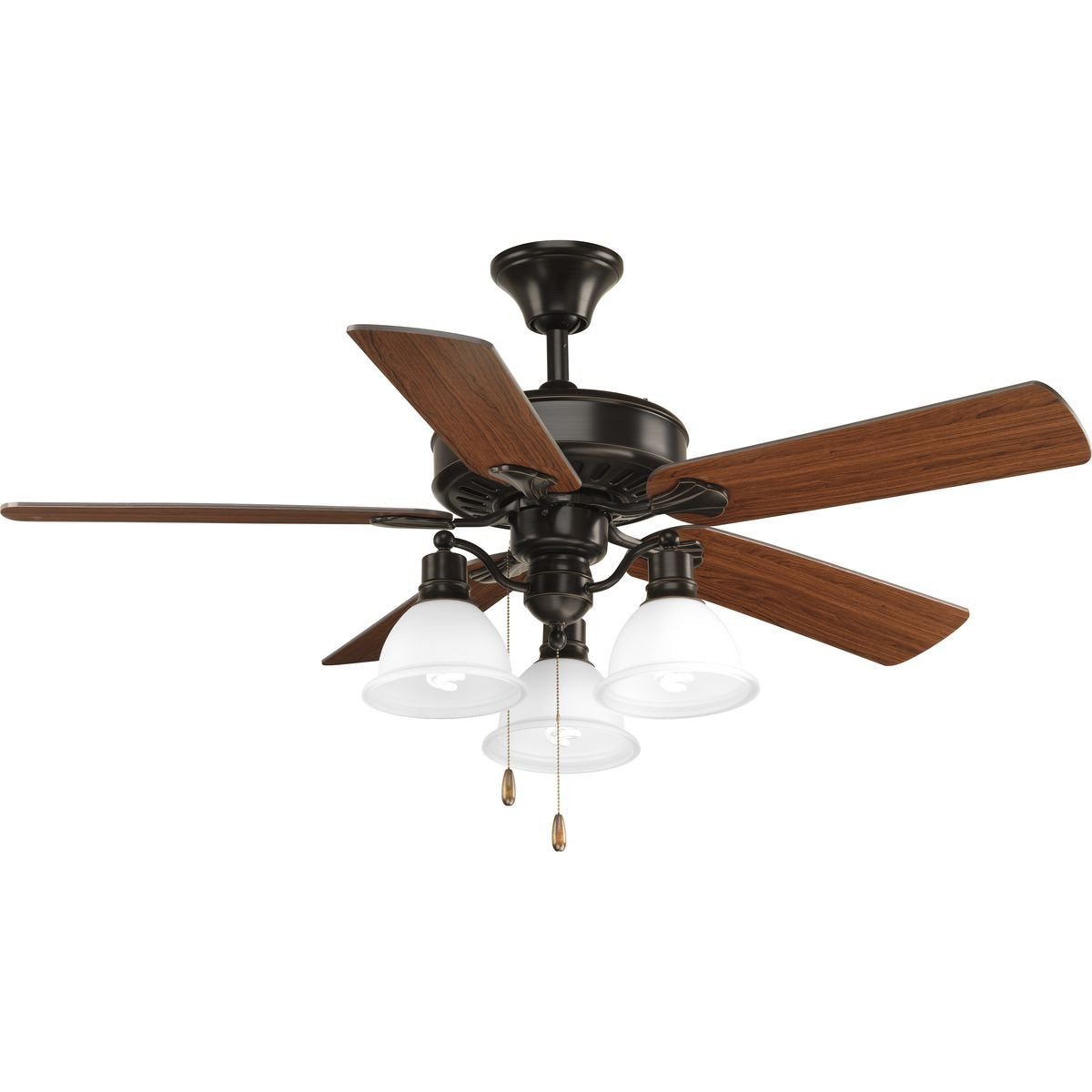 Progress Lighting AirPro 52" Ceiling Fan, Antique Bronze