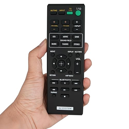 Replacement Remote Control fit for Sony RM-ANP084 149050111 RM-ANP114 2.1 Channel Surround Sound Bar Home Theater System