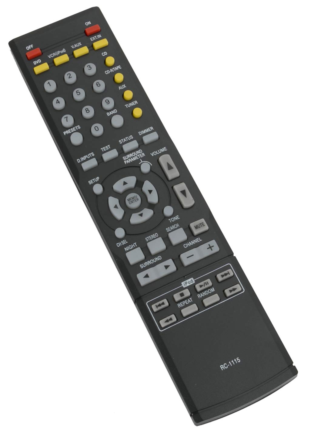 ALLIMITY RC-1115 sub RC-1120 Remote Control Replacement for Denon AV Surround Receiver AVR-2807 AVR-2808 AVR-2809 AVR-590 DHT590BA AVR-1610 Home