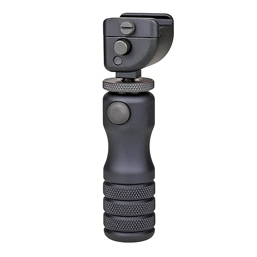 Accu-Shot Precision Rail Monopod-PRM-Mid-Range with Quick Knob, Black, 4.75-5.65in, BT13-QK