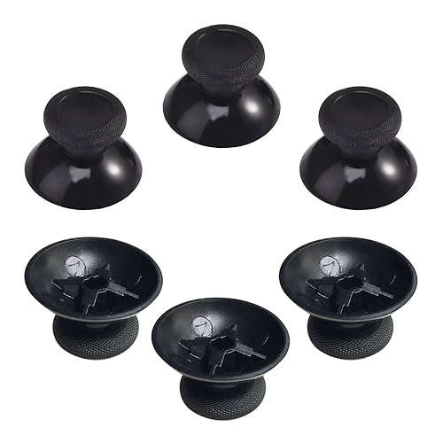 OSTENT Analog Stick Cap Replacement Repair for Microsoft Xbox One Controller - Pack of 6
