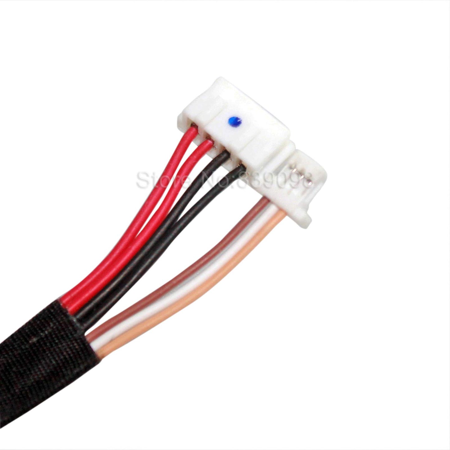 Zahara AC DC in Power Jack with Cable Harness Socket Plug Replacement for HP PROBOOK 4510S 4515S 6017B0199101