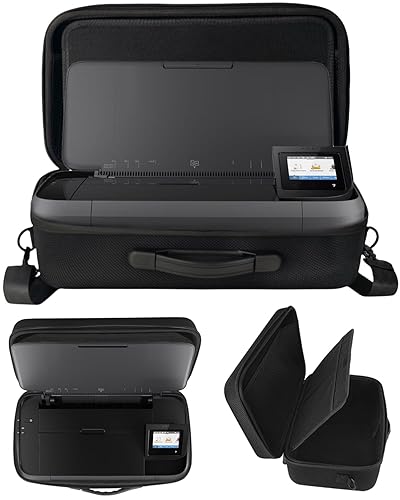 Hard Travel Case Compatible with HP OfficeJet 250 Mobile All-in-One Portable Printer (CZ992A), Also for Liene PixCut S1 Color Sticker Printer Cutting