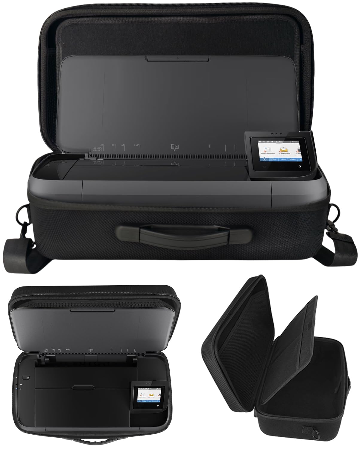 Hard Travel Case Compatible with HP OfficeJet 250 Mobile All-in-One Portable Printer (CZ992A), Also for Liene PixCut S1 Color Sticker Printer Cutting