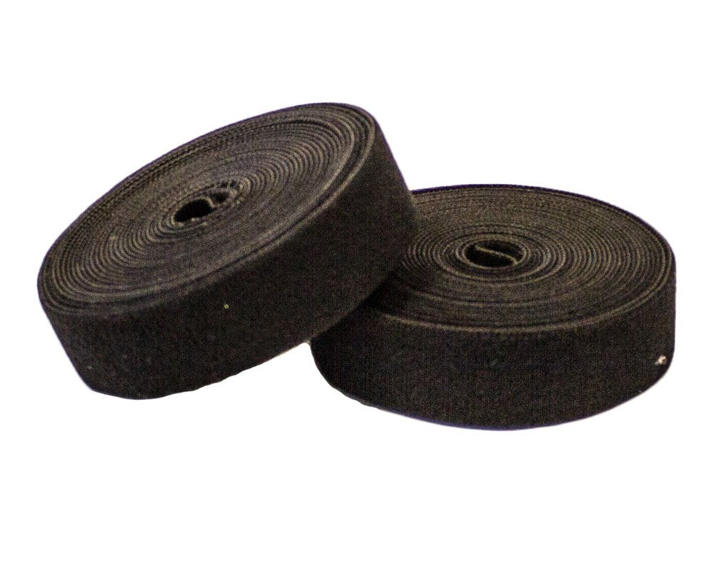 NavePoint 1 Inch Roll Hook and Loop Reusable Cable Ties Wraps Straps - 5M 15ft 2-Pack