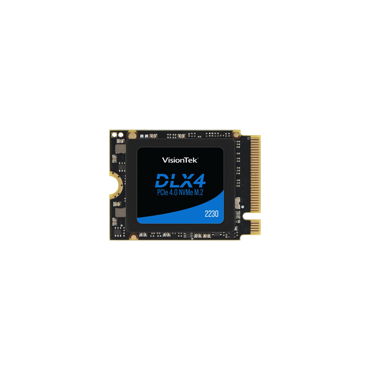 VisionTek 2230 DLX4 M.2 SSD - 512GB - PCIe Gen 4.0 x4 NVMe - 5200MB/s Read, 4775MB/s Write - Laptops, Handheld Gaming PCs, NUC