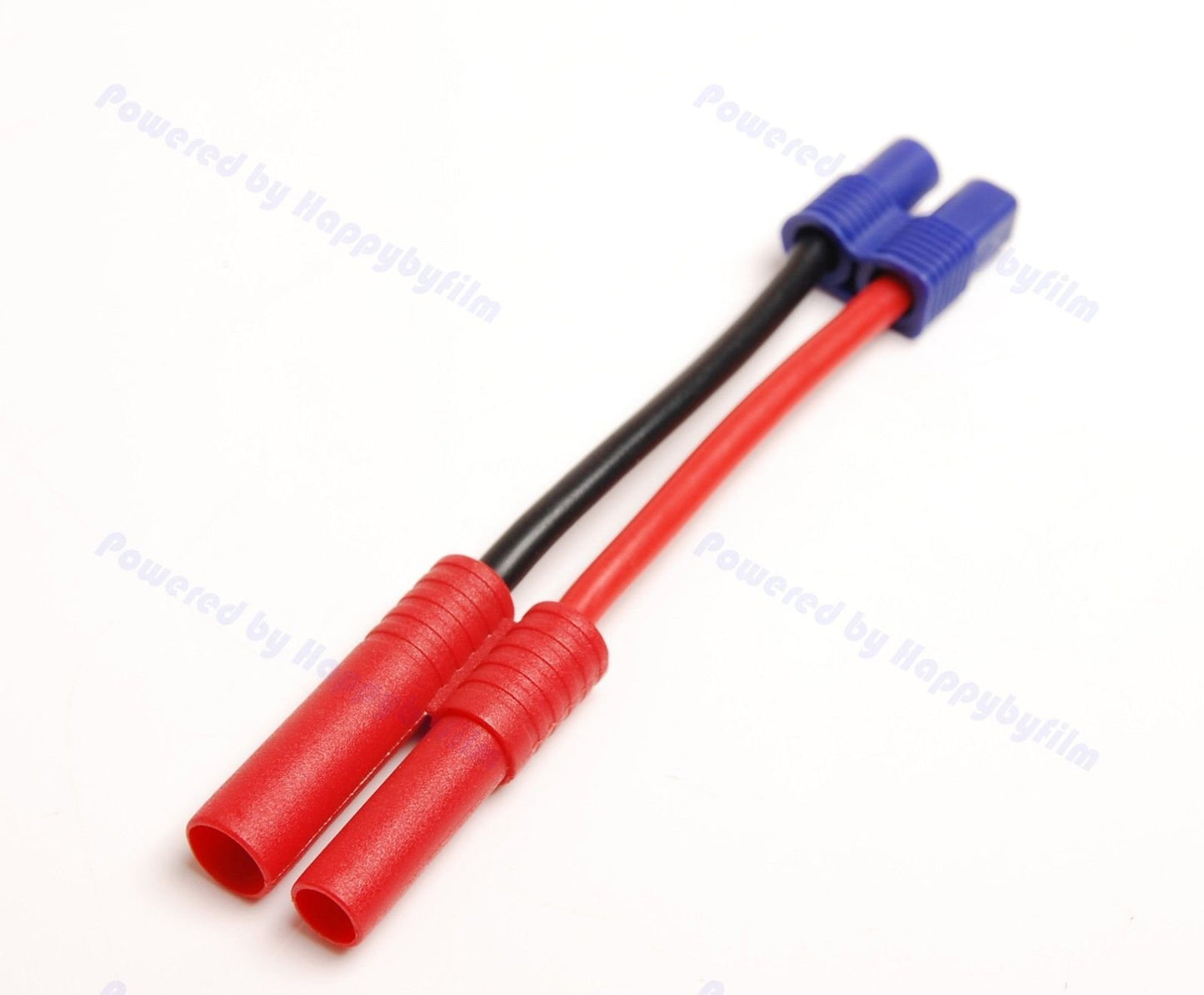 Pack(5) EC3 Female to 4MM 4.0MM Bullet Connector Adapter 14awg for RC HXT Drone Motor Wire