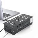 60 Ports USB Charging Station with Intelligent Protection, Fast Charger Station for Smartphones, Tablets, Multi Port USB Charging Stations Organizer