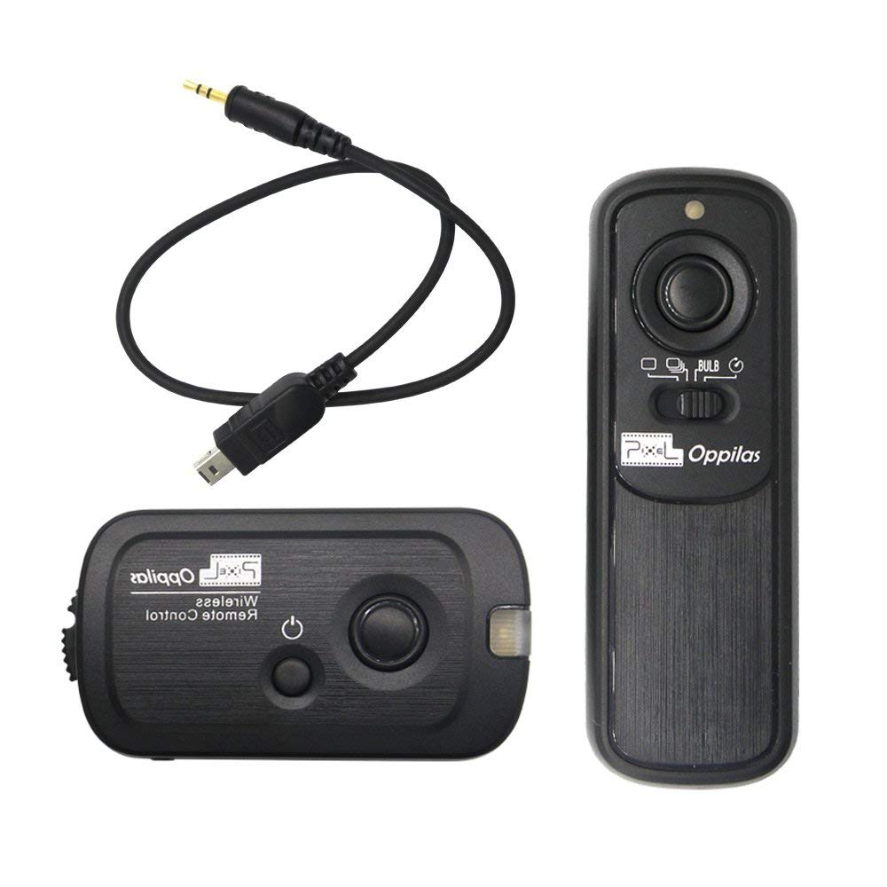 Pixel Oppilas/DC2 Wireless Remote Shutter Release for Nikon Z6,Z7,D3100, D3200, D3300, D5000, D5100, D5200, D5300, D5500