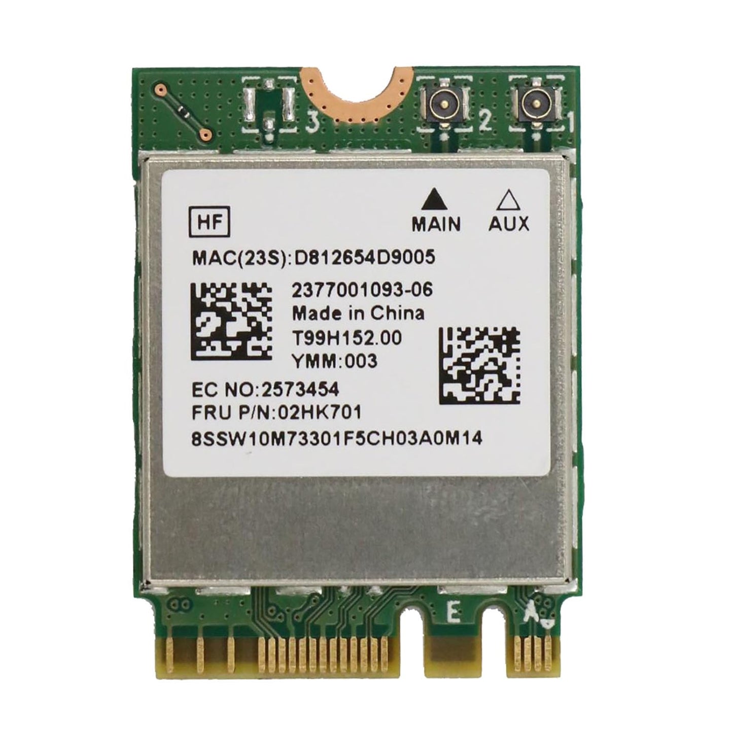 HAYOOVANT Compatible for 02HK700 02HK701 5W10V25795 WiFi Wireless Bluetooth Dual-Band Card