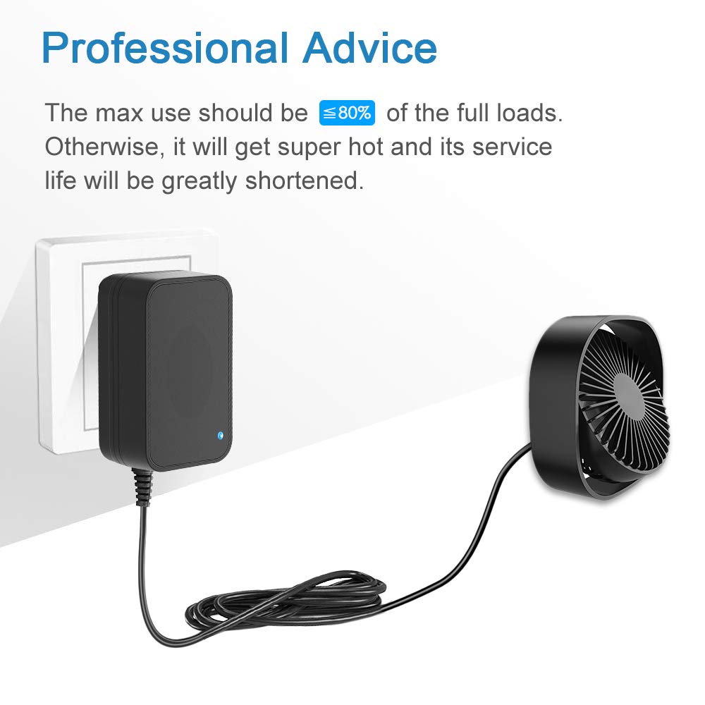 SHNITPWR 30W Universal Power Supply – Adjustable 3V-12V AC/DC Adapter with 5V 2.1A USB Port, 100-240V Converter, 0.5A-2.5A Max, 14 Tips