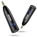 Bluetooth Aux Adapter for Car, Wireless Bluetooth 5.4 Receiver with 3.5mm Jack, 6H Playtime, HiFi Stereo for Vehicle Truck Home Stereo Speaker Music