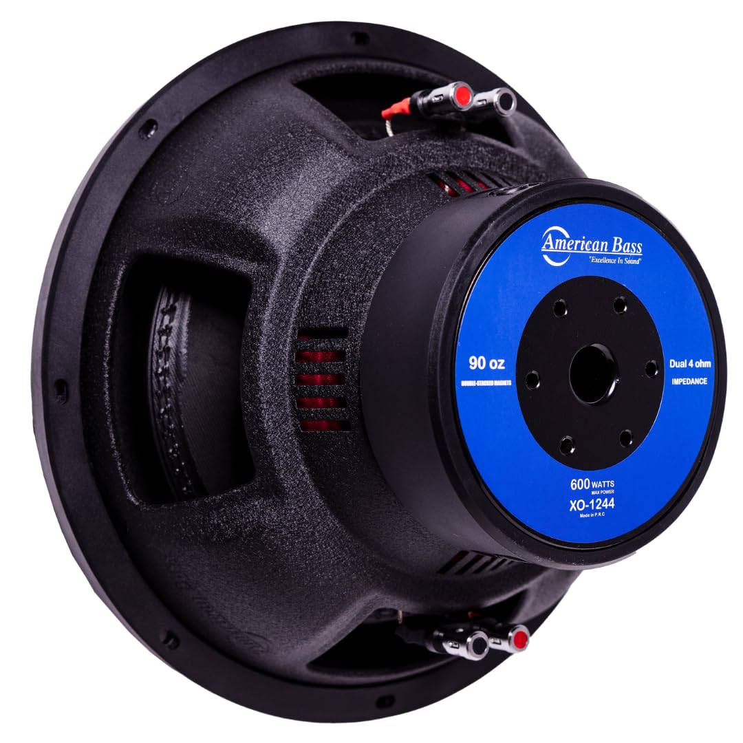 American Bass XO 12" 600 Max Watts Car Subwoofer