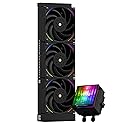 Thermalright Hyper Vision 360 ARGB Black AIO CPU Liquid Cooler,IPS LCD Screen with 480x480 Resolution,for AM5/Intel LGA1851/1700,3.95in
