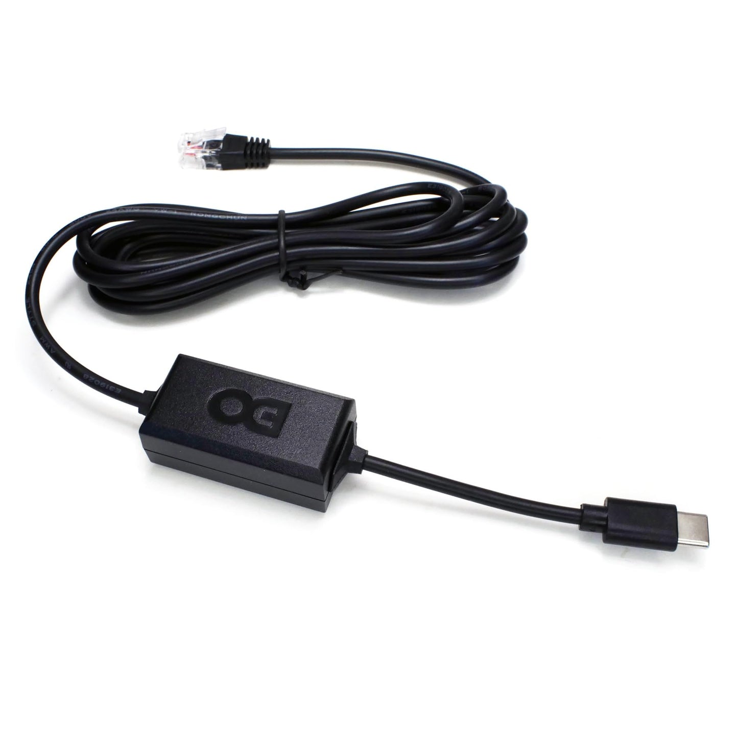 USB-C to RJ11 6 Ft Power Cord for Beltronic Sti Escort Passport Uniden Cobra Road Scout Radar Laser Detector