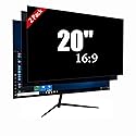 Ceydebne 20 Inch Privacy Screen for Monitor with 16:9 Widescreen Monitor Blue Light Screen Protector - Anti-Glare - Anti-Scratch Protector Film