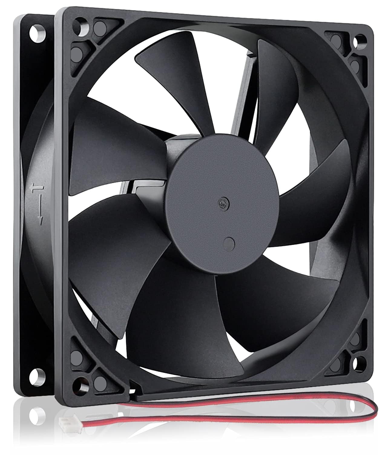 GDSTIME 92mm x 92mm x 25mm 90mm 3.6 Inches 12v Brushless DC Cooling Fan 2 Pin