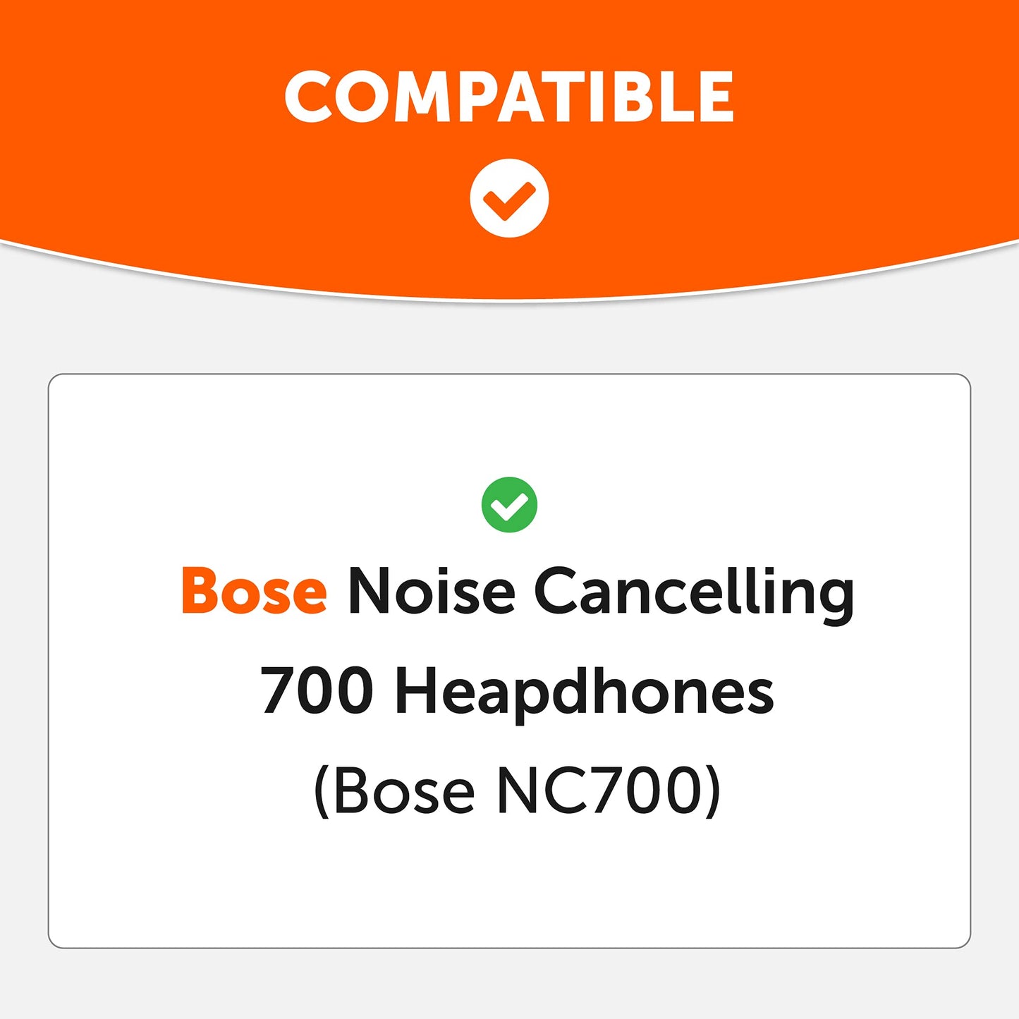 WC Freeze NC700 - Cooling Gel Ear Pads for Bose Noise Canceling 700 Headphones | Breathable Sports Fabric, Cooling Gel, Extra Thick & Cooler