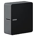 LABELWORKS Epson LW-C610PX-BLK Premium Portable Bluetooth Label Machine Printer - Create Sticker Labels for Crafts and Organization, Ideal for Small