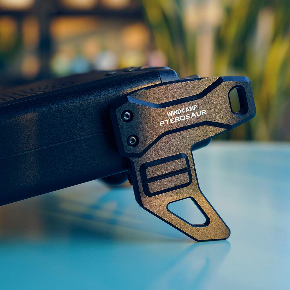 WINDCAMP Aluminum Folding Bracket for YAESU FT818 / 817
