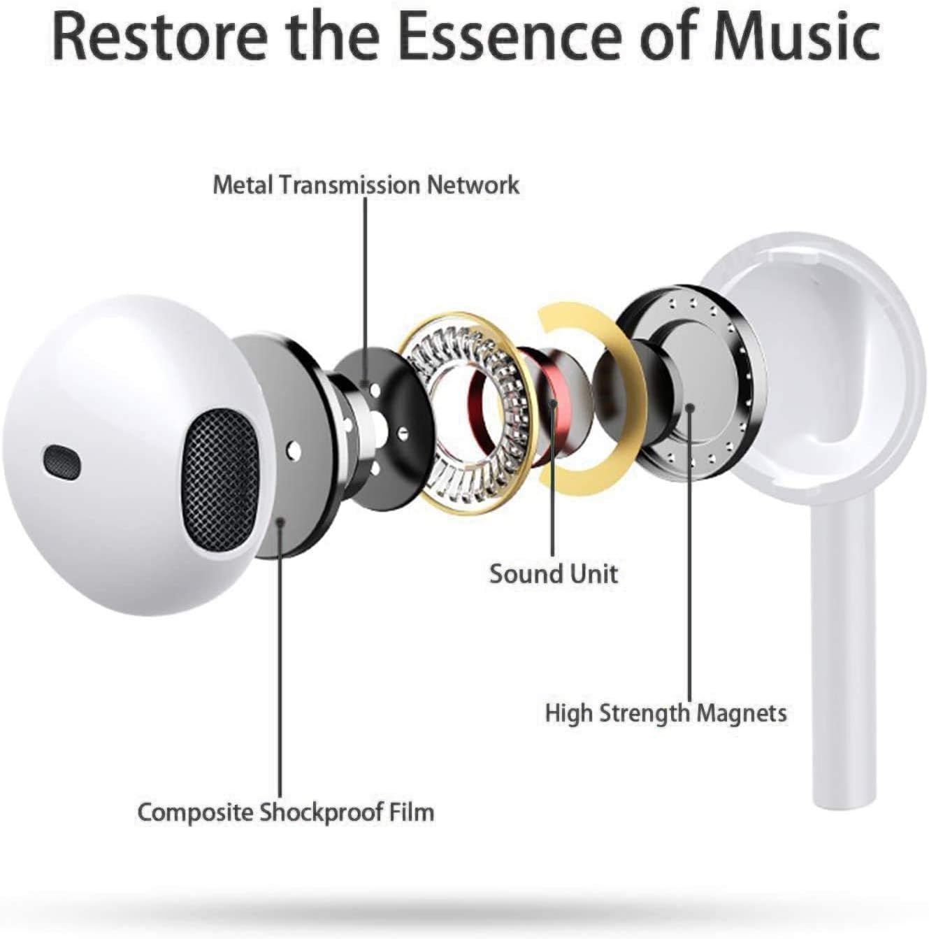 USB C Headphones for iPhone 17/17 Pro/16/16e/15 Pro Max/Plus, Type C Earbuds Wired Earphones (Microphone & Remote Control) Noise Cancelling for lPad…